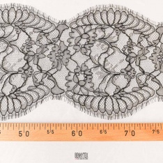5m bande dentelle leavers rochas solstiss luxe de calais leavers 25 cm