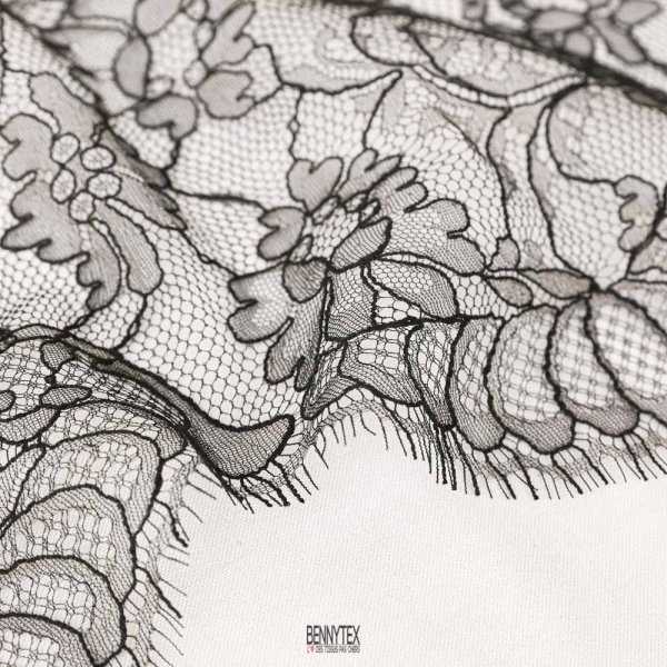 5m bande dentelle leavers rochas solstiss luxe de calais leavers 25 cm