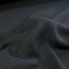 maille tricot cote 4x2 noir made in france