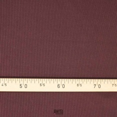 maille tricot cote 4x2 lie de vin made in france