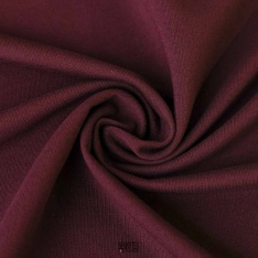 molleton coton 100% lie de vin made in france