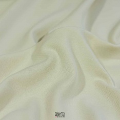 coupon maille cote 1/1 peigné mini bébé pyjama body sauge vanille