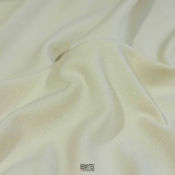 coupon maille cote 1/1 peigné mini bébé pyjama body sauge vanille