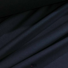 coupon maille cote 1/1 peigné mini bébé pyjama body bleu nuit