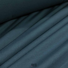 coupon maille douceur cote 1/1 peigné bébé pyjama body bleu canard