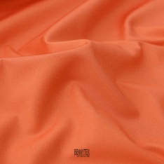 toile sergé style popeline lourde orange doux