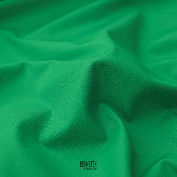toile sergé style popeline lourde vert bresil