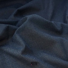 coupon thermocollant coton noir gaze petite laize