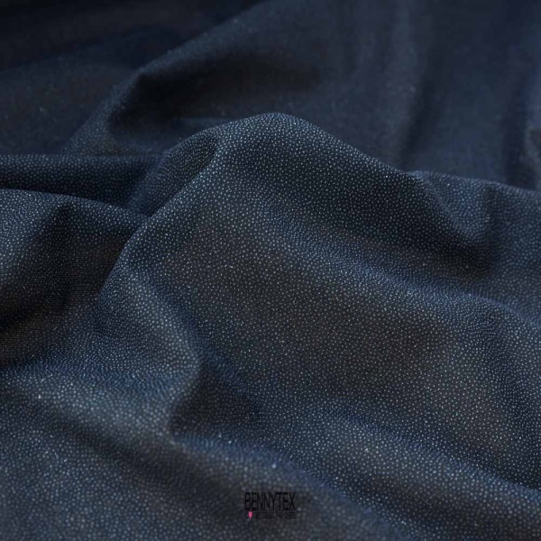 coupon thermocollant coton noir gaze petite laize