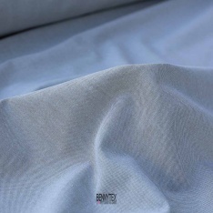 coupon 3 m coton chambray de luxe chemise kaki clair
