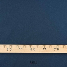 coupon gabardine de coton stretch luxe lourd marine