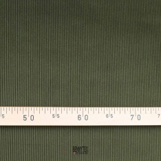 velours balnain 500 raie kaki luxe