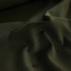 velours balnain 500 raie kaki luxe