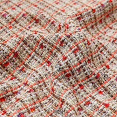 tweed chamel de luxe creme choco