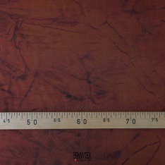 satin de viscose nomade tabac prune abstrait