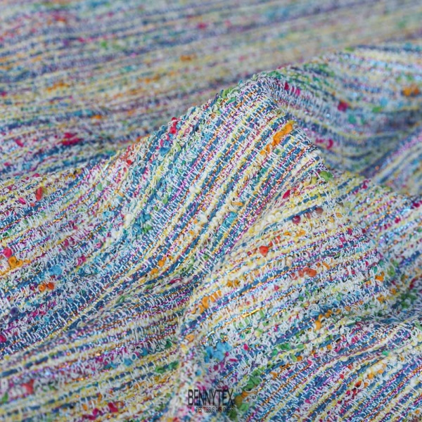 tweed malhia de luxe lurex multicolor