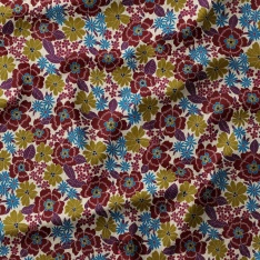 velours 1000 raie coton enfant fleurs marilaure
