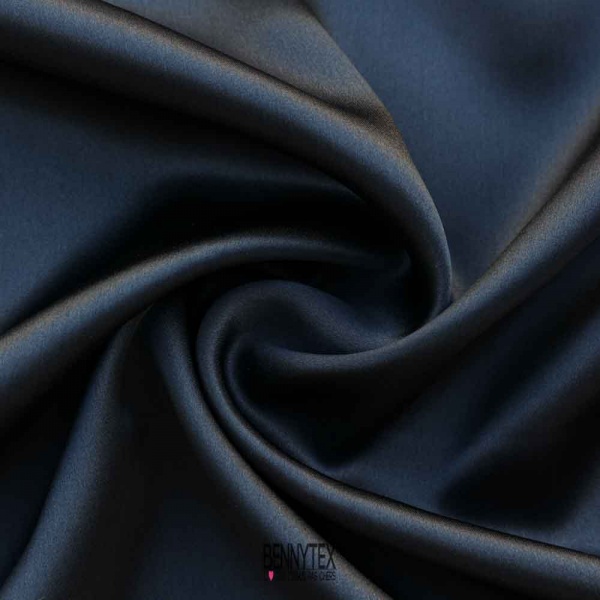 satin de soie 16 mommes haute couture gris anthracite