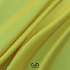satin de soie 16 mommes haute coutute jaune citron