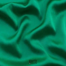 satin de soie 16 mommes haute couture vert menthe