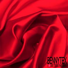 Satin Polyester Rouge