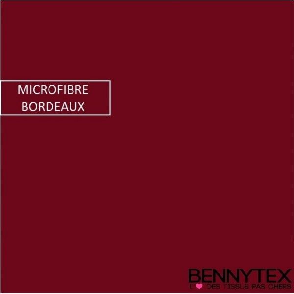 Microfibre Rouge Bordeau Microfibre Rouge Bordeau