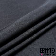 Satin Polyester Elasthanne Noir