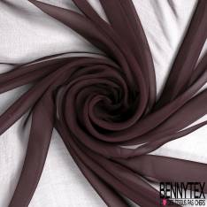 Mousseline de Soie Aubergine