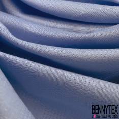 Coton Elasthanne effet Quadrillage Fantaisie ton sur ton Bleu Layette