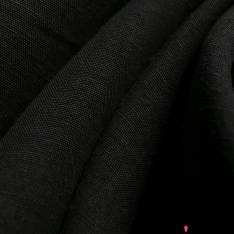 Coupon 3 m Cupro Viscose effet Peau de Pêche Noir