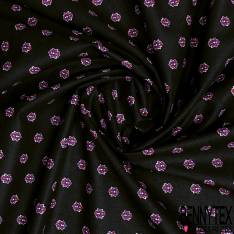 Coton Imprimé Provençale fond Gris Souris