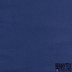 Coton Double Gaze Bleu Roi