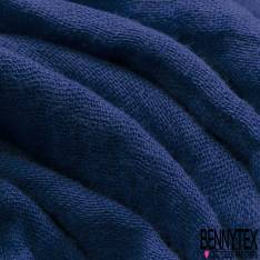 Coton Double Gaze Bleu Roi