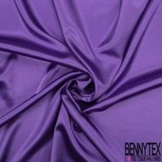 Satin Polyester Elasthanne Purple