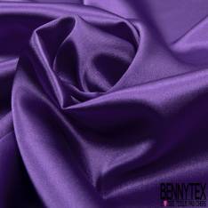 Satin Polyester Elasthanne Purple