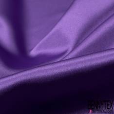 Satin Polyester Elasthanne Purple