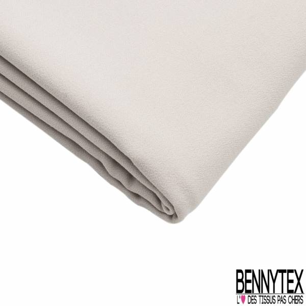 Coupon De Tissu Polyester Crêpe Rose - 2.85m X 1.55m - Uni - Neuf Pour Couture