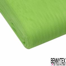 Tulle Rigide Uni Pistache Fluo