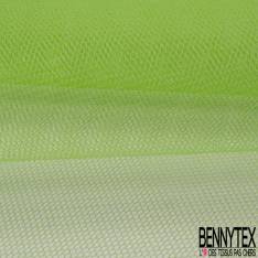 Tulle Rigide Uni Pistache Fluo