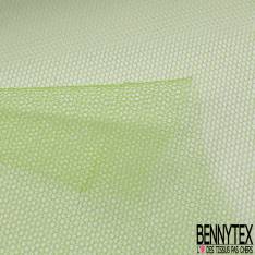 Tulle Rigide Uni Pistache Fluo