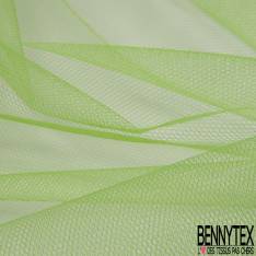 Tulle Rigide Uni Pistache Fluo