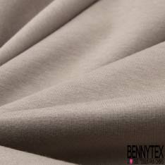 PUL de Jersey de Coton Imperméable Certifié Oeko tex Uni Taupe