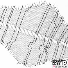 Galon Véritable Dentelle de Calais Vendu par 10 Mètres Couleur Noir