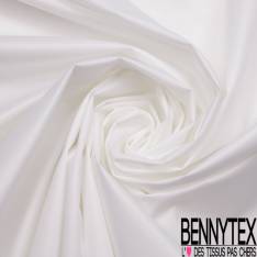 PUL Polyester Imperméable Uni Blanc