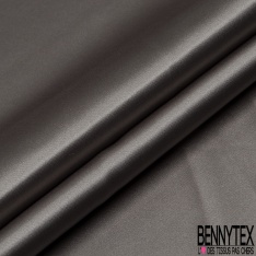 Satin Polyester Elasthanne Taupe