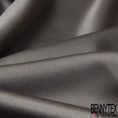 Satin Polyester Elasthanne Taupe