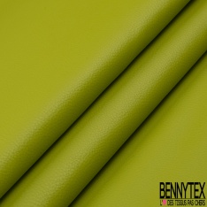 Simili Cuir matte Couleur anis