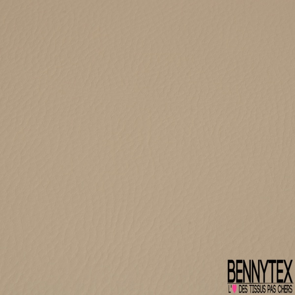 Simili Cuir matte Couleur camel clair