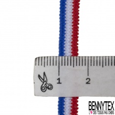 Elastique 7mm Tricolore Drapeau Français idéal pour Masque