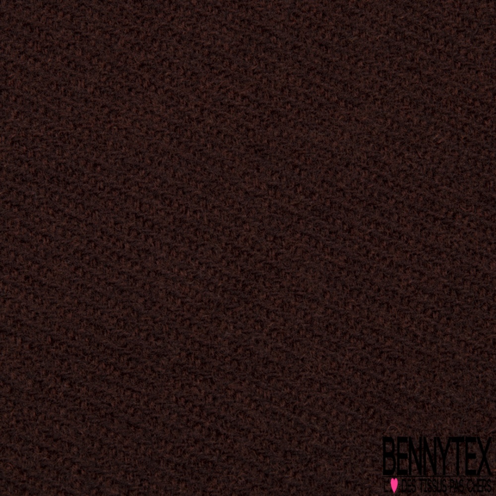 Laine Bouillie Serge Couleur Marron Bleu Bennytex Vente De Tissus Pas Cher Au Metre